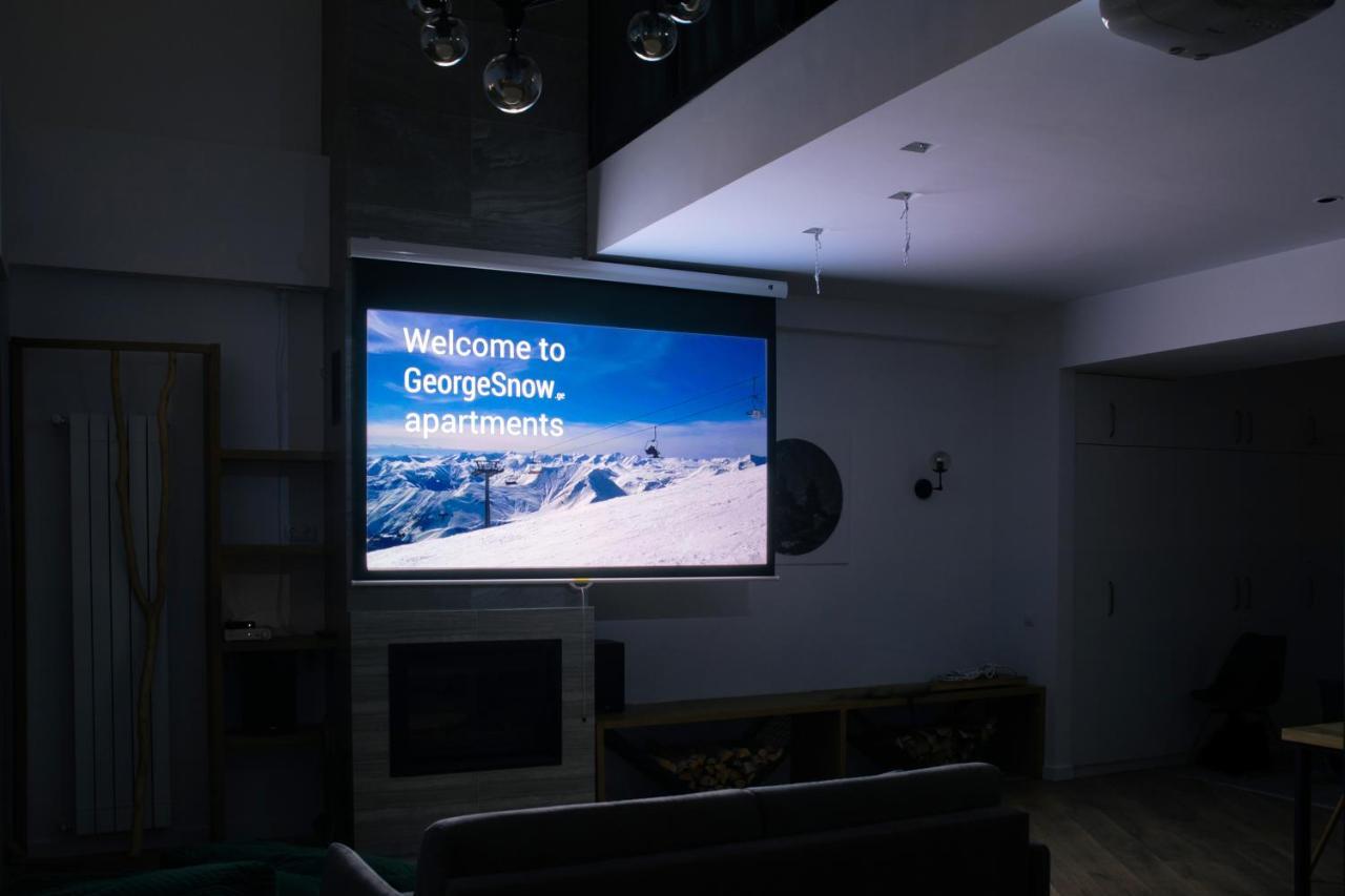 George Snow Apartments In New Gudauri - Fireplace, 50M To Gondola Lift Exterior photo